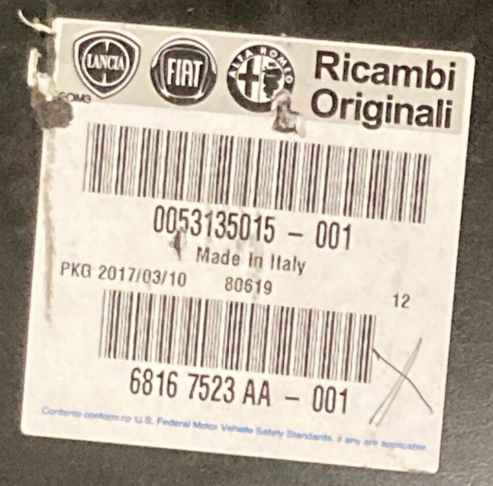 NEW GENUINE RICAMBI ORIGINALI 68167523AA Sill Reinforcement DOOR FITS RAM