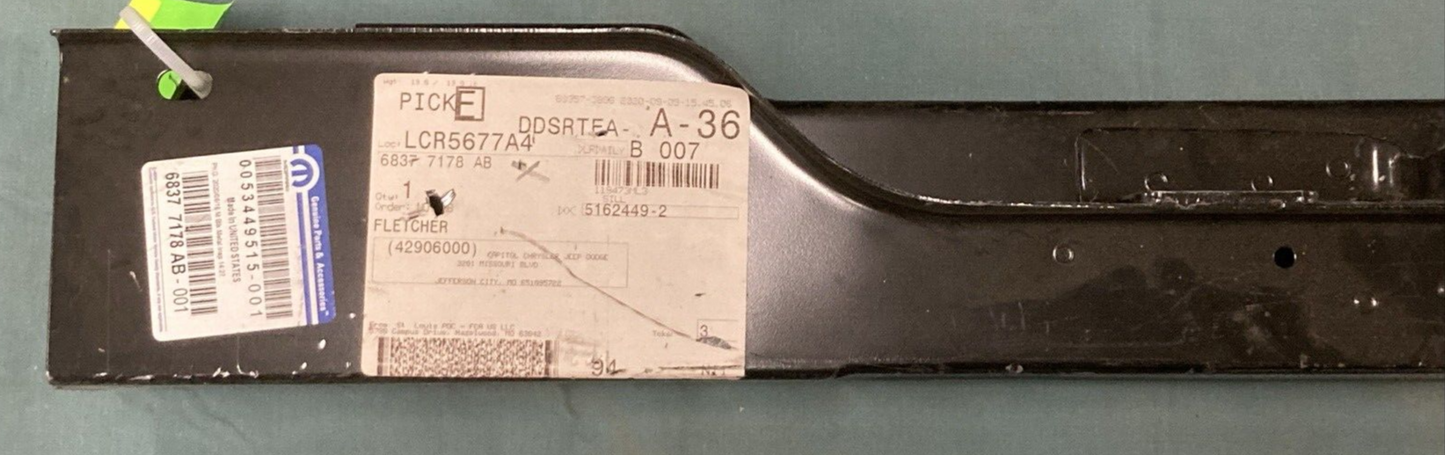 NEW GENUINE MOPAR 68377178AB Box Sill REAR FITS RAM