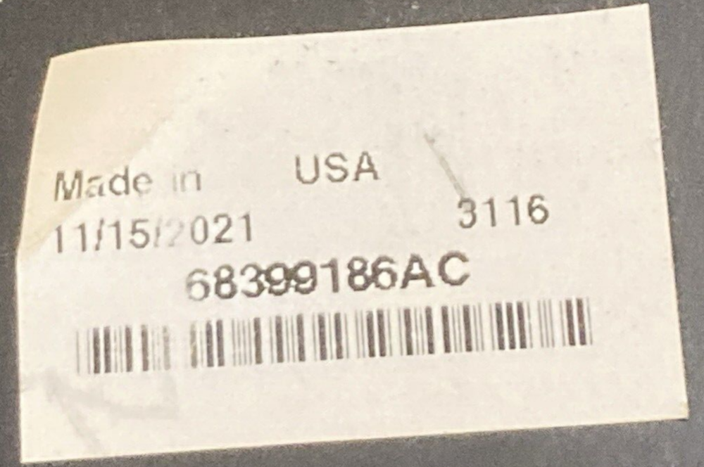 NEW GENUINE MOPAR 68399186AC Tailgate Hinge Reinforcement Right FITS RAM 1500