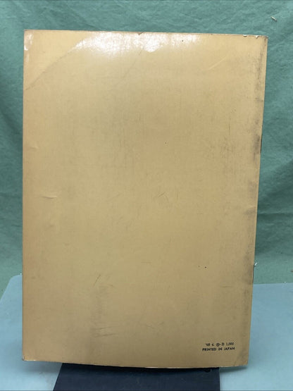 GENUINE HONDA ELECTRICAL TROUBLE SHOOTING MANUAL FOR HONDA GENERATOR 1968