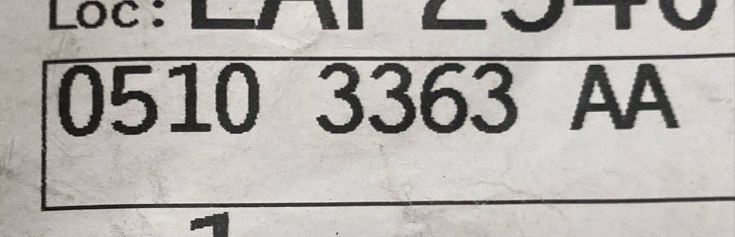 NEW REPLACES MOPAR 05103363AA Tube-HEADLAMP