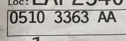 NEW REPLACES MOPAR 05103363AA Tube-HEADLAMP