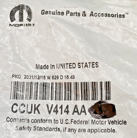 NEW GENUINE MOPAR CCUKV414AA STEERING WHEEL Damper
