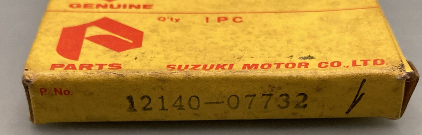 NEW GENUINE SUZUKI 12140-07732 PISTON RING SET, 1968 SUZUKI B100P B105P KT120
