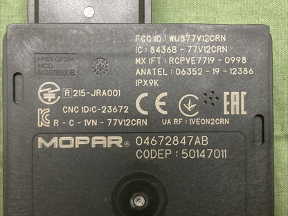 NEW GENUINE MOPAR 04672847AB Blind Spot Detection Module 2022-2025 Jeep Compass