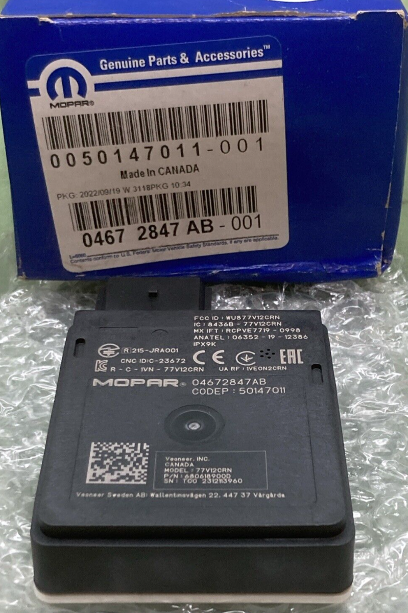 NEW GENUINE MOPAR 04672847AB Blind Spot Detection Module 2022-2025 Jeep Compass