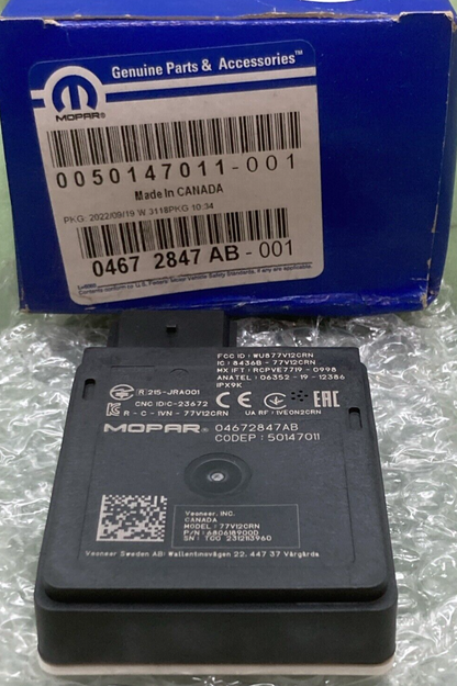 NEW GENUINE MOPAR 04672847AB Blind Spot Detection Module 2022-2025 Jeep Compass