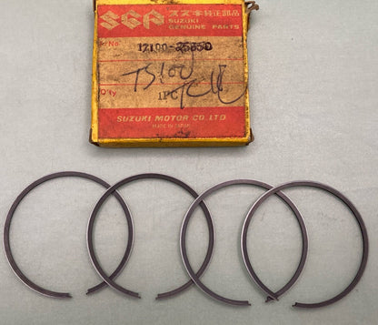 NEW GENUINE SUZUKI 12100-25850 PISTON RING SET