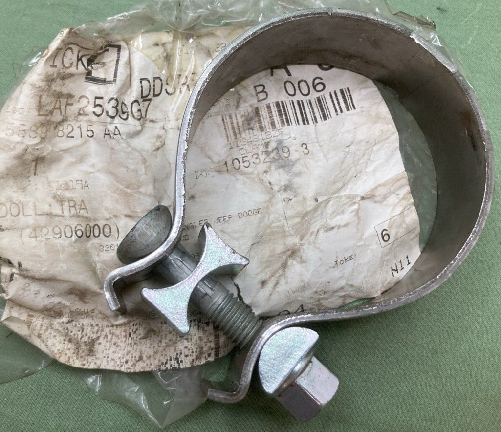 NEW REPLACES MOPAR 55398215AA Exhaust Clamp Front