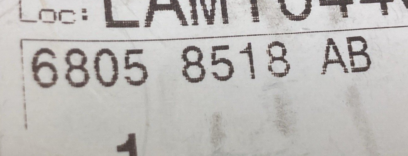 NEW REPLACES MOPAR 68058518AB Front Door Lower Hinge Right Front FITS 2009-2024