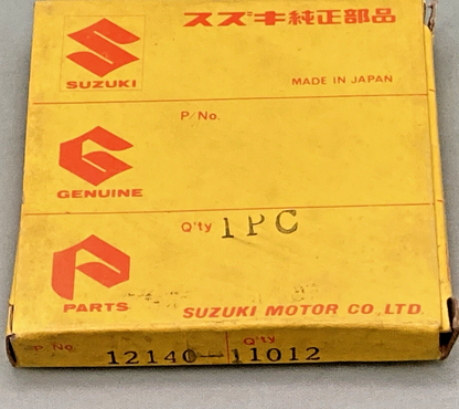 NEW GENUINE SUZUKI 12140-11012 PISTON RING SET, 1969 SUZUKI T20 TC250