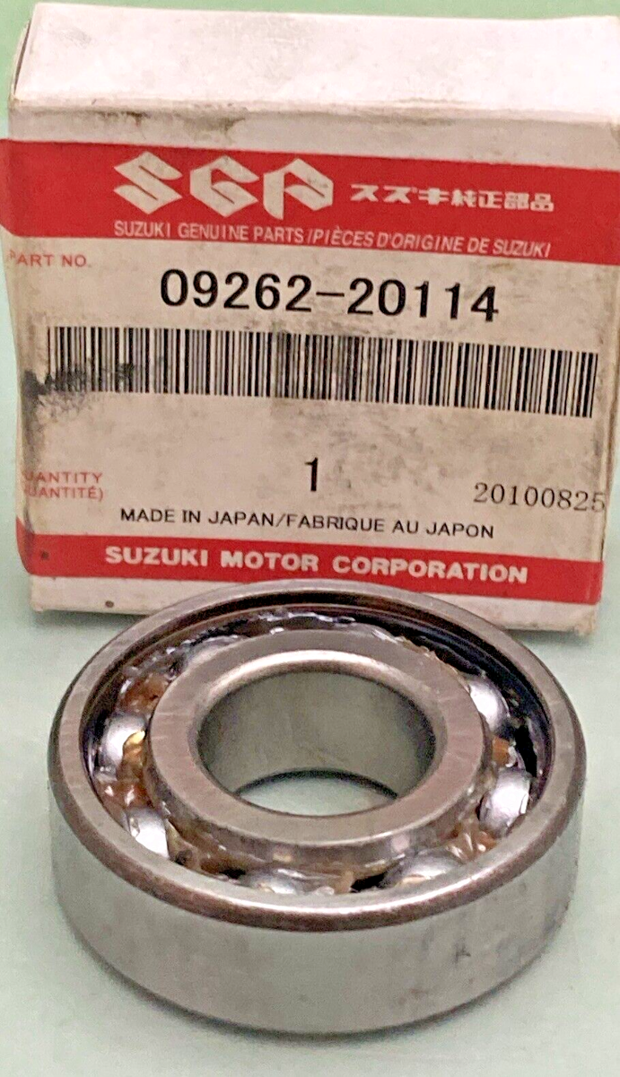 NEW GENUINE SUZUKI 09262-20114 BEARING B1 (20X47X14)