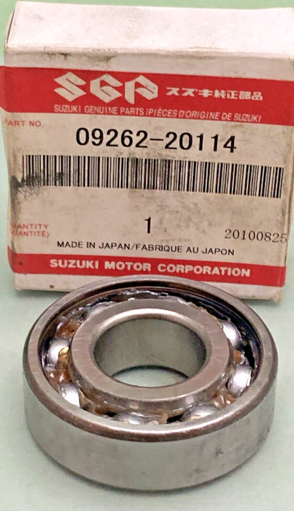 NEW GENUINE SUZUKI 09262-20114 BEARING B1 (20X47X14)