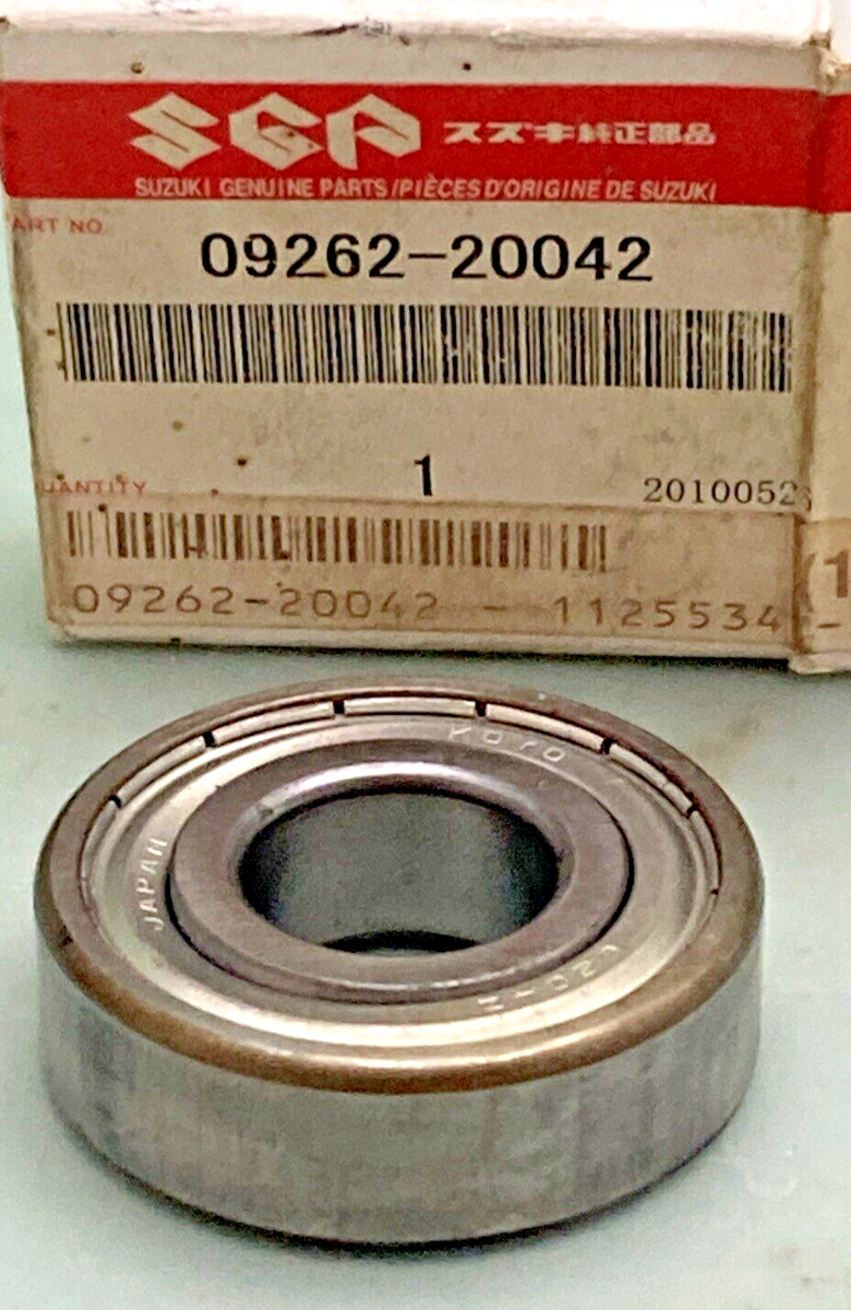 NEW GENUINE SUZUKI 09262-20042 BEARING