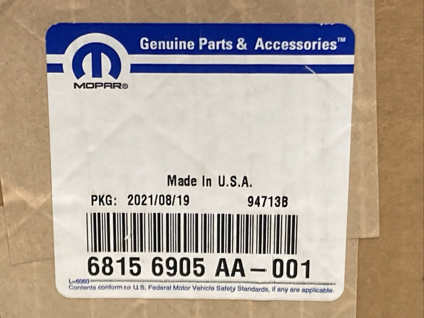 NEW GENUINE MOPAR 68156905AA Tie Rod-Outer