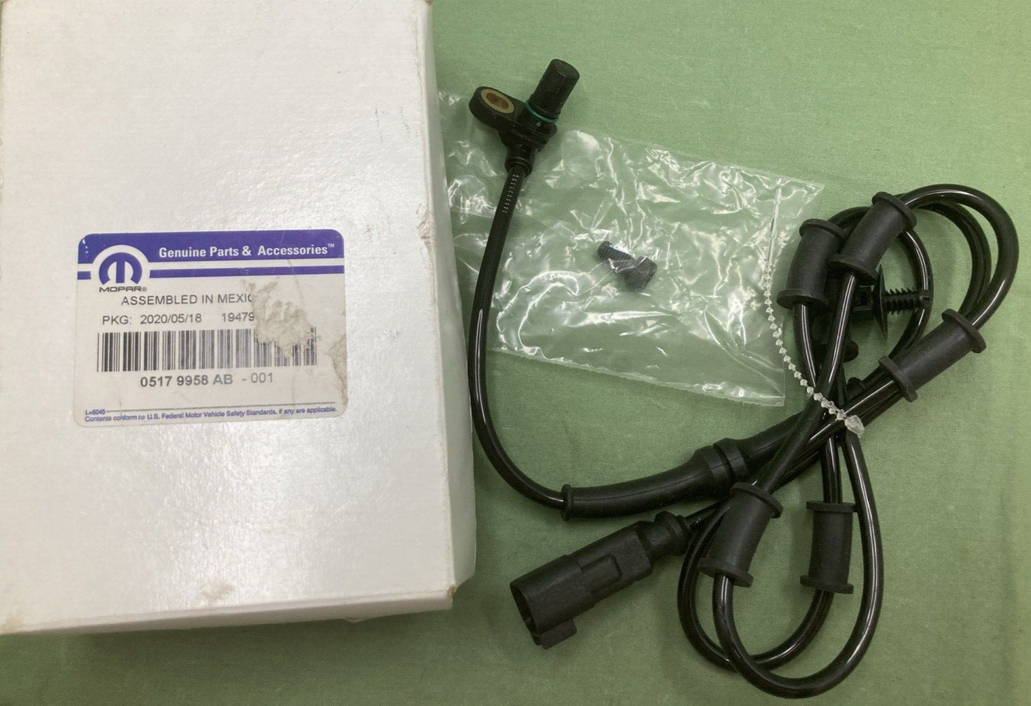NEW GENUINE MOPAR 05179958AB Anti-Lock Brakes Sensor Kit FITS 2006-2008 Dodge