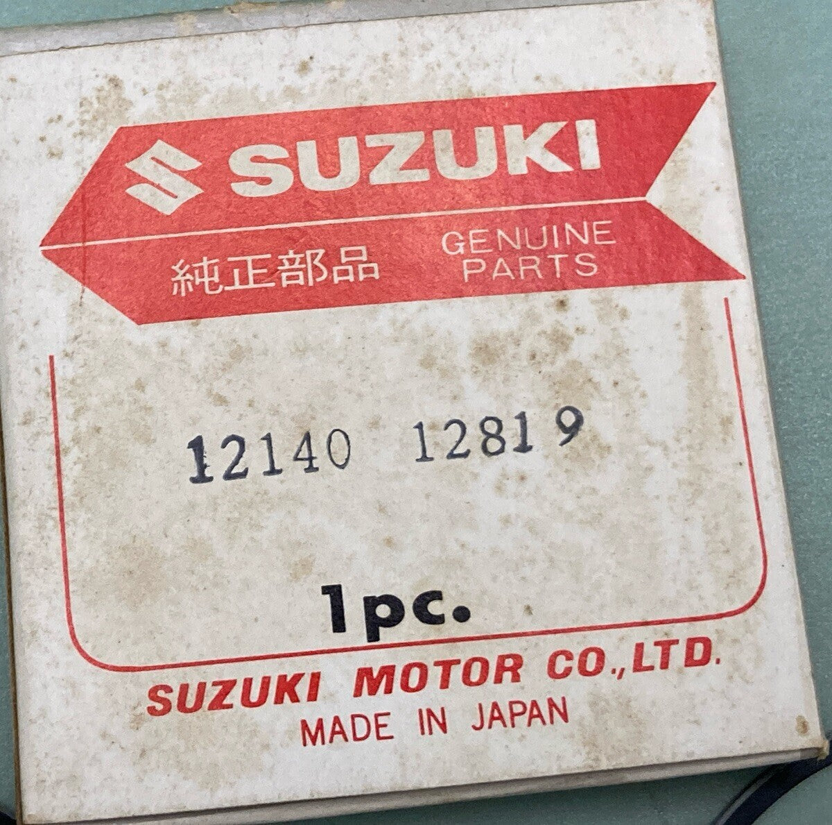 NEW GENUINE SUZUKI 12140-12819 PISTON RING SET