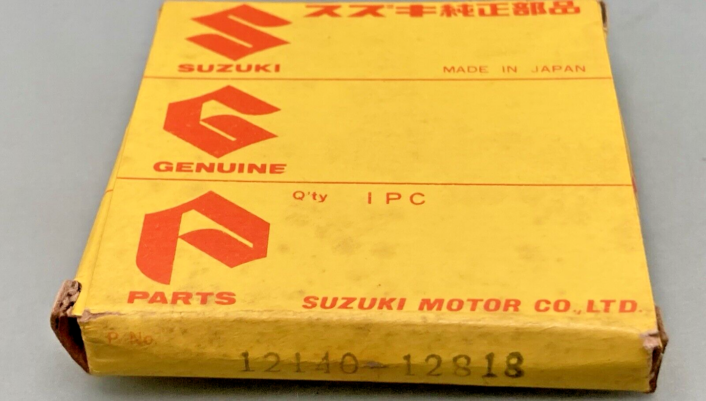 QTY 2 NEW GENUINE SUZUKI 12140-12818 PISTON RING SET