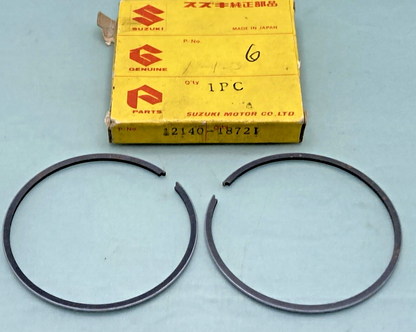 NEW GENUINE SUZUKI 12140-18721 PISTON RING SET