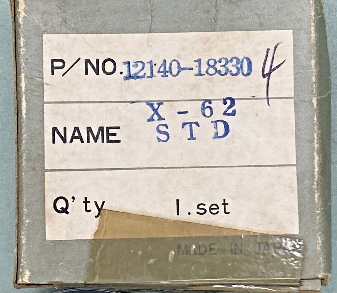 NEW GENUINE SUZUKI 12140-18330 PISTON RING ASSY