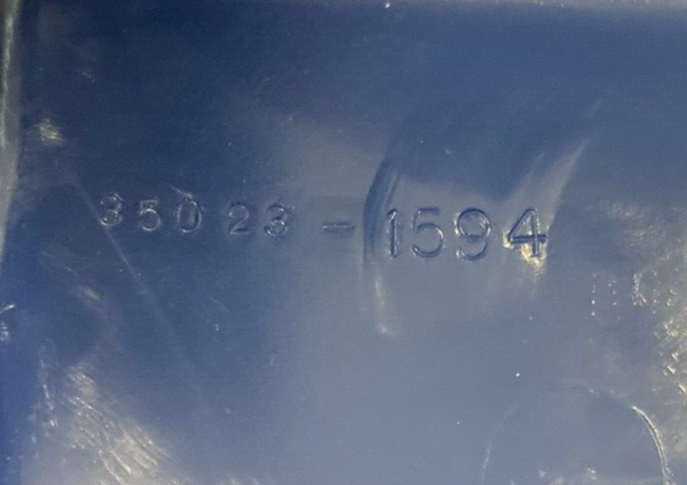 NEW KAWASAKI 35023-1594 FENDER REAR BLUE FITS BAYOU 2500