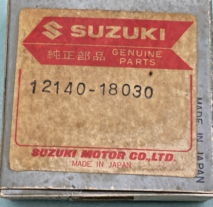 NEW GENUINE SUZUKI 12140-18030 PISTON RING SET, 1969 SUZUKI T305 TC305