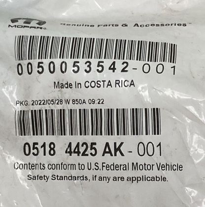 NEW GENUINE MOPAR 05184425AK Oil Pickup Tube FITS 2011-2024 RAM 1500