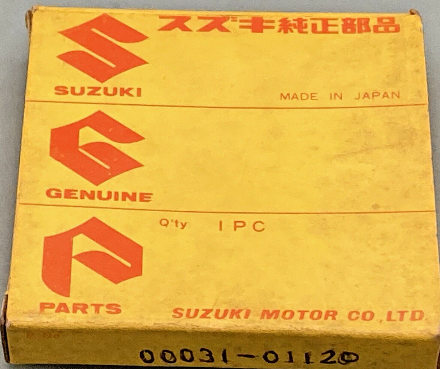 NEW GENUINE SUZUKI 00031-01120 PISTON RING SET, 1967 SUZUKI T10