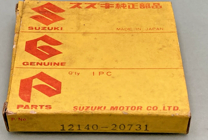 NEW GENUINE SUZUKI 12140-20731 PISTON RING SET, SUPERSEDE 12140-20211-100