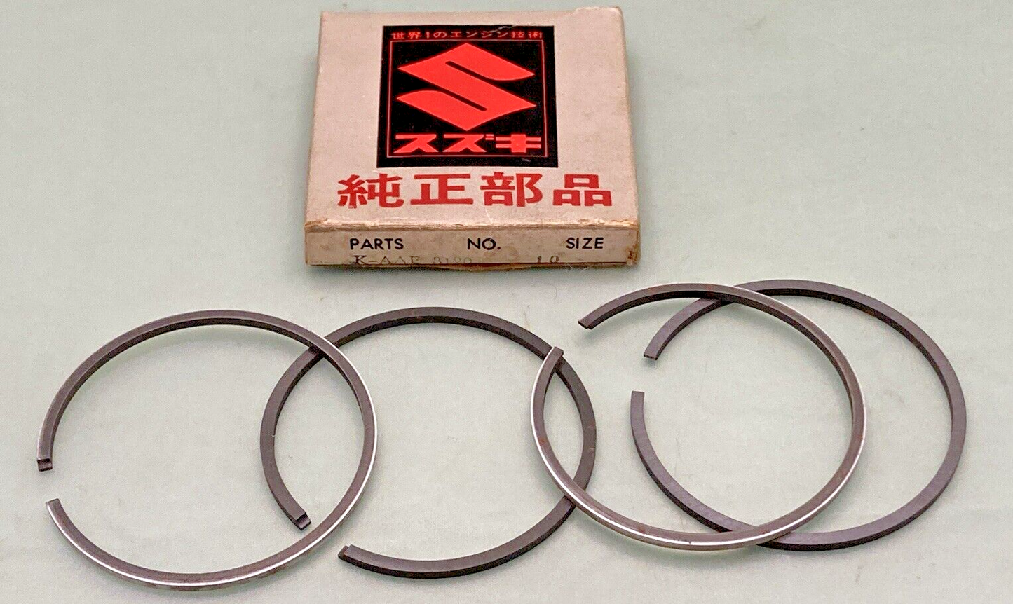 NEW GENUINE SUZUKI AAE-3120 PISTON RING SET