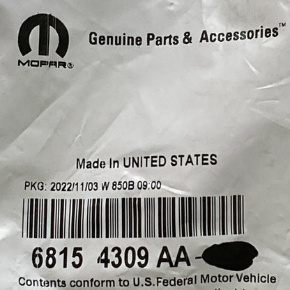 NEW GENUINE MOPAR 68154309AA Fog Lamp Jumper Wiring 2013-2022 Ram