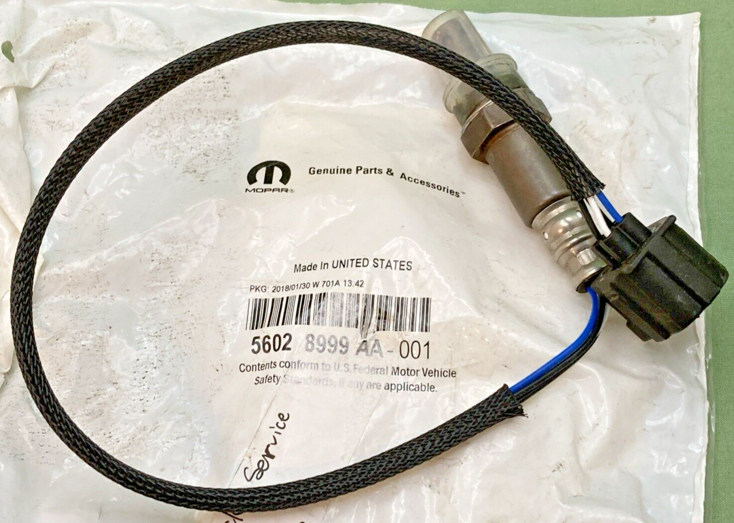 NEW GENUINE MOPAR 56028999AA Oxygen Sensor, Left 2004 Dodge