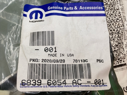 NEW GENUINE MOPAR 68396054AC Wiring-A/C And Heater