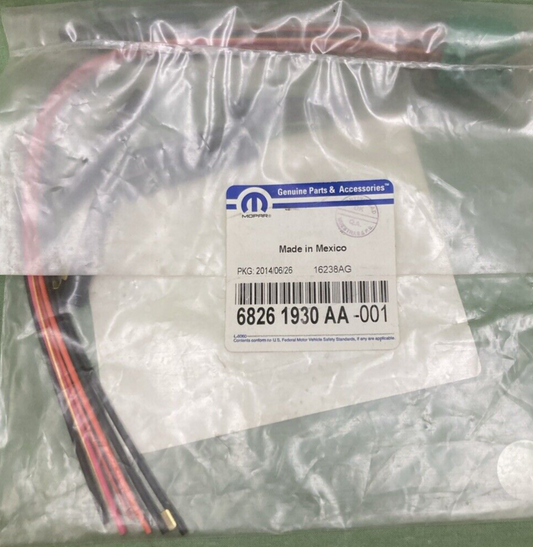 NEW GENUINE MOPAR 68261930AA WIRING 6-WAY FEMALE KIT