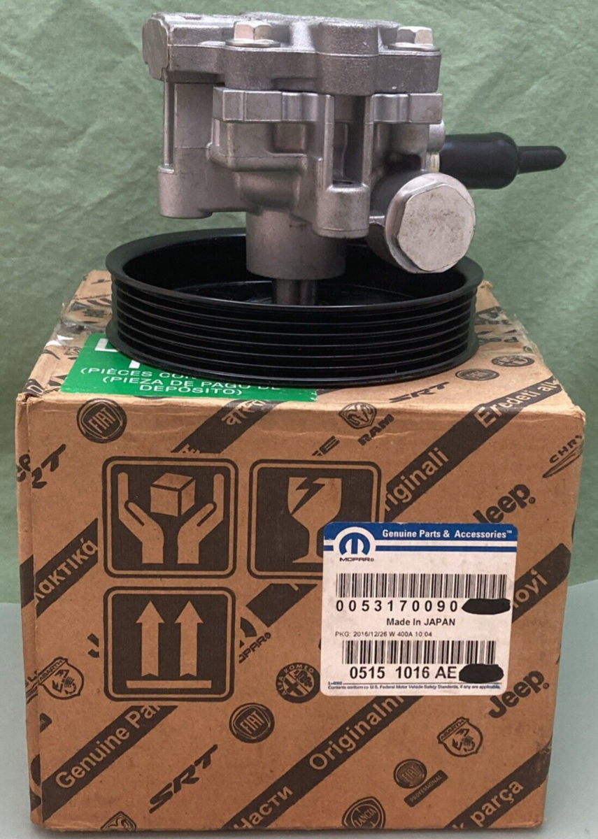 NEW GENUINE MOPAR 05151016AE Power Steering Pump 2007-2020