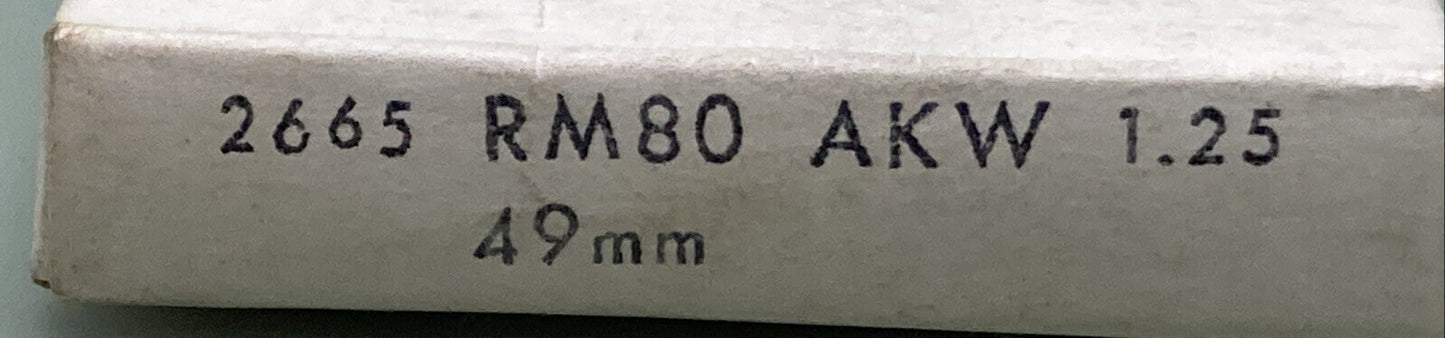 NEW REPLACES SUZUKI 06-6874 PISTON RING SET, RM80 '77-'85, 1.25MM
