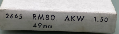NEW REPLACES SUZUKI 06-6875 PISTON RING SET, RM80 '77-'85, 1.50MM