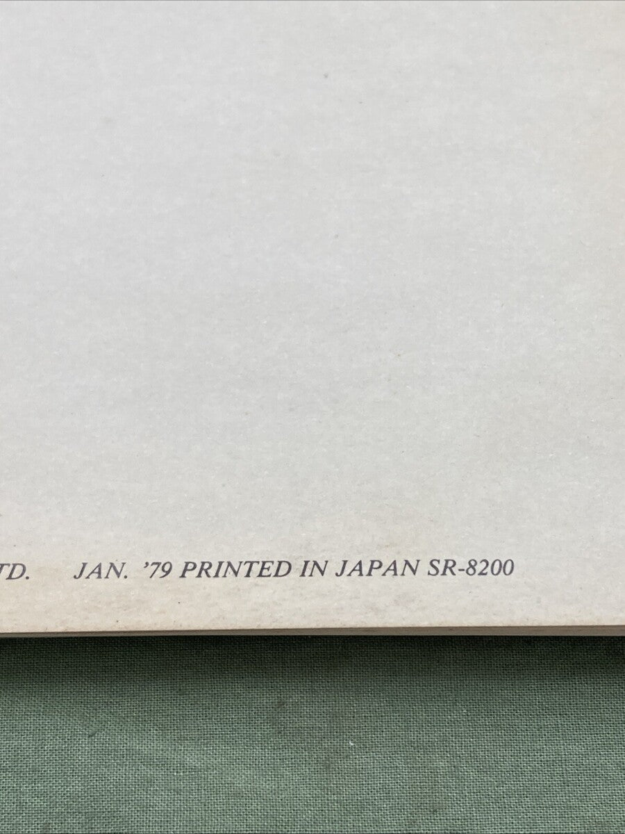 GENUINE SUZUKI SR-8200 E-3 GS850G SERVICE MANUAL 1979