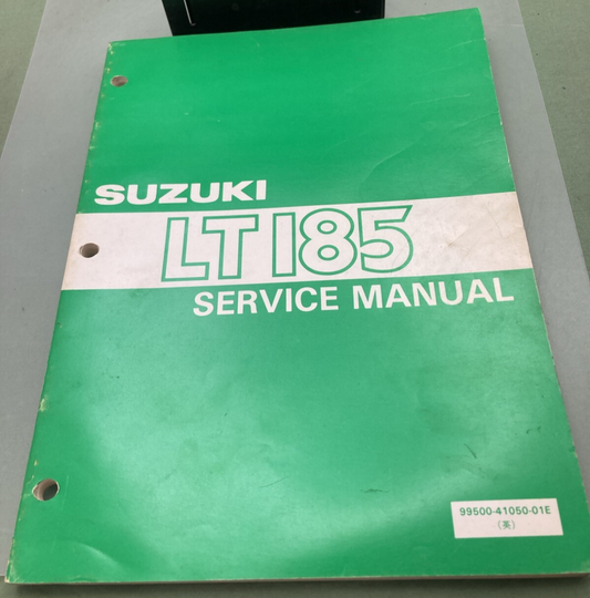 GENUINE SUZUKI 99500-41050-01E LT185 SERVICE MANUAL 1983