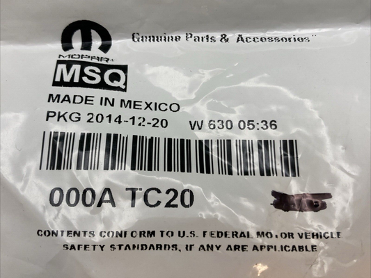 NEW GENUINE MOPAR 000ATC20 Fuse-Standard
