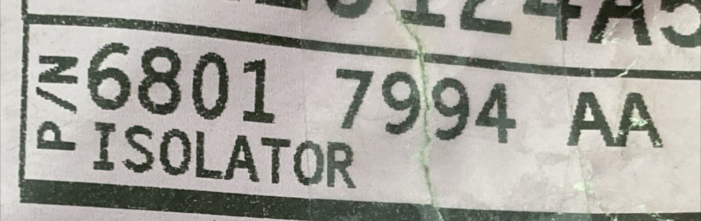 NEW REPLACES MOPAR 68017994AA ISOLATOR-Radiator