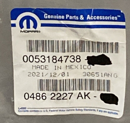 NEW GENUINE MOPAR 04862227AK Parking Brake Cable, Left Rear 2009-2020 Journey