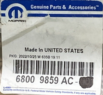 NEW GENUINE MOPAR 68009859AC Oil Pump Cover 2007-2018