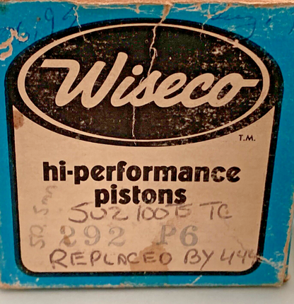 NEW GENUINE WISECO 292 P6 HI-PERFORMANCE PISTON, SUZUKI