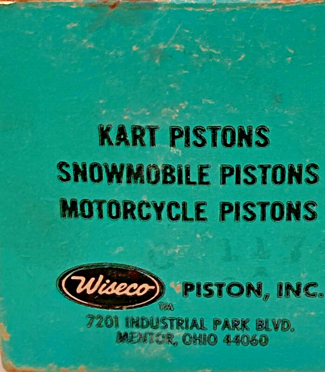 NEW GENUINE WISECO 174 P6 HI-PERFORMANCE PISTON, SUZUKI