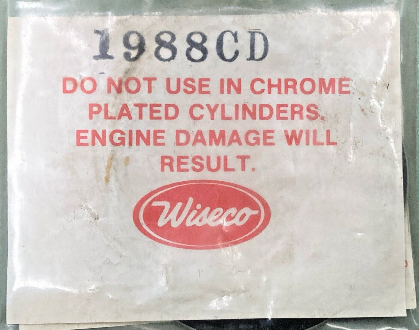 NEW GENUINE WISECO 444P6 HI-PERFORMANCE FORGED PISTON, SUZUKI