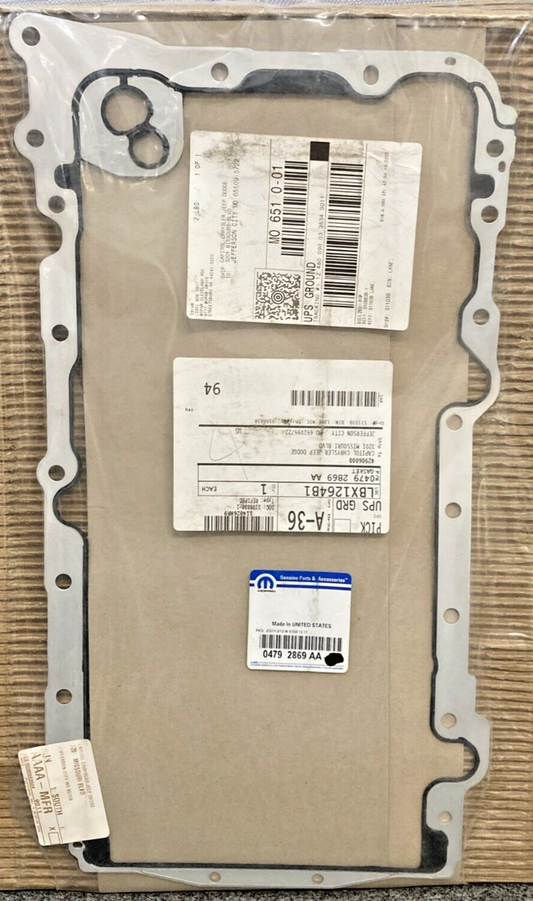 NEW GENUINE MOPAR 04792869AA Oil Pan Gasket 2005-2011