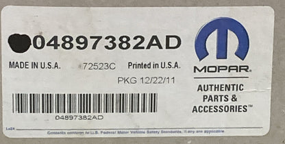 NEW GENUINE MOPAR 04897382AD Intake Manifold Gasket Package 2001-2003 Dodge
