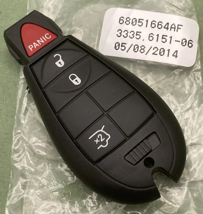 NEW REPLACES MOPAR 68051664AF Integrated Key Fob Transmitter Jeep Grand Cherokee