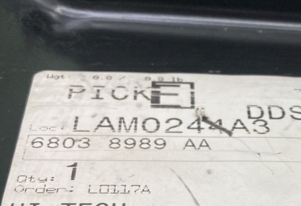 REPLACES MOPAR 68038988AA GUSSET REAR RAIL OUTER 2011-2021